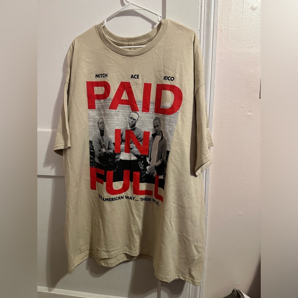 Sears Mens’ Get Paid In Full T-shirt Size: 3x NWT
